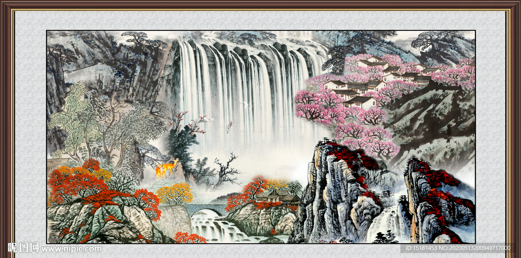 国画山水