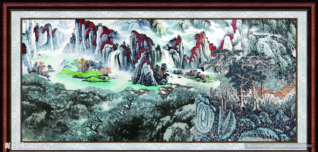 国画山水