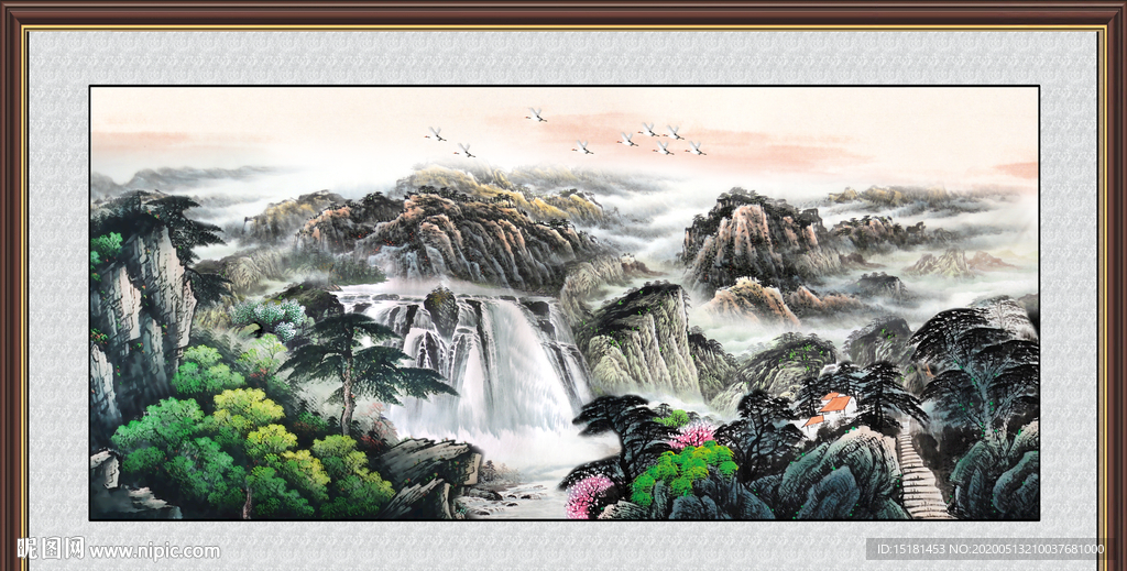 国画山水