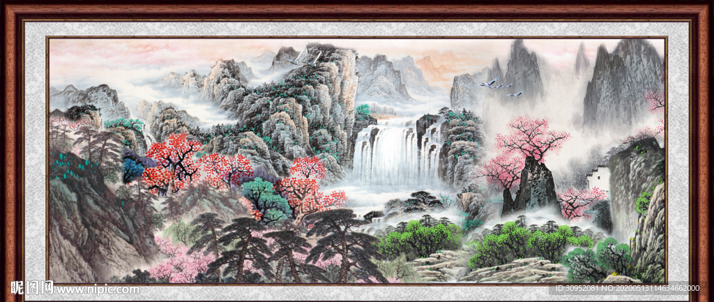 国画山水