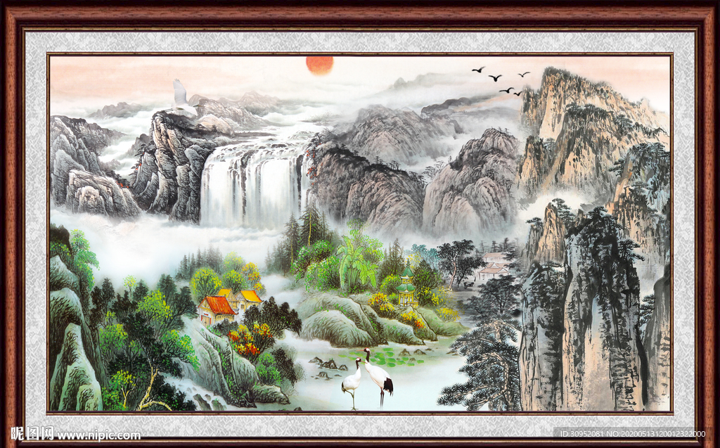 国画山水