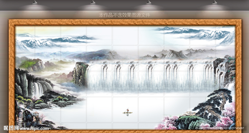山水画国画山水画