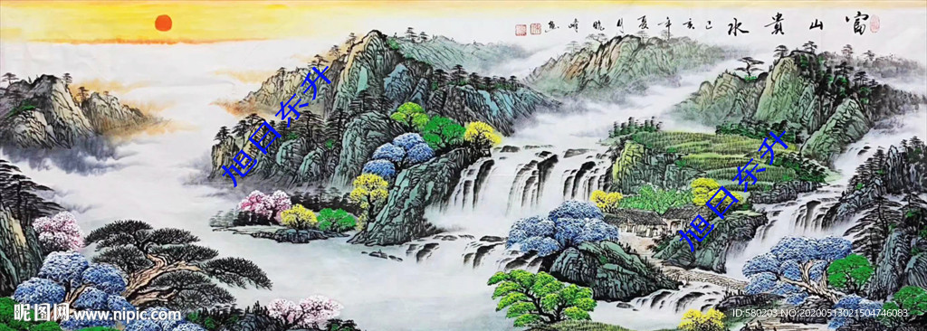 旭日东升