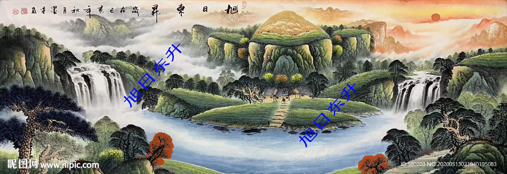 旭日东升