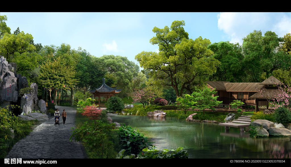 绿野仙踪小水景