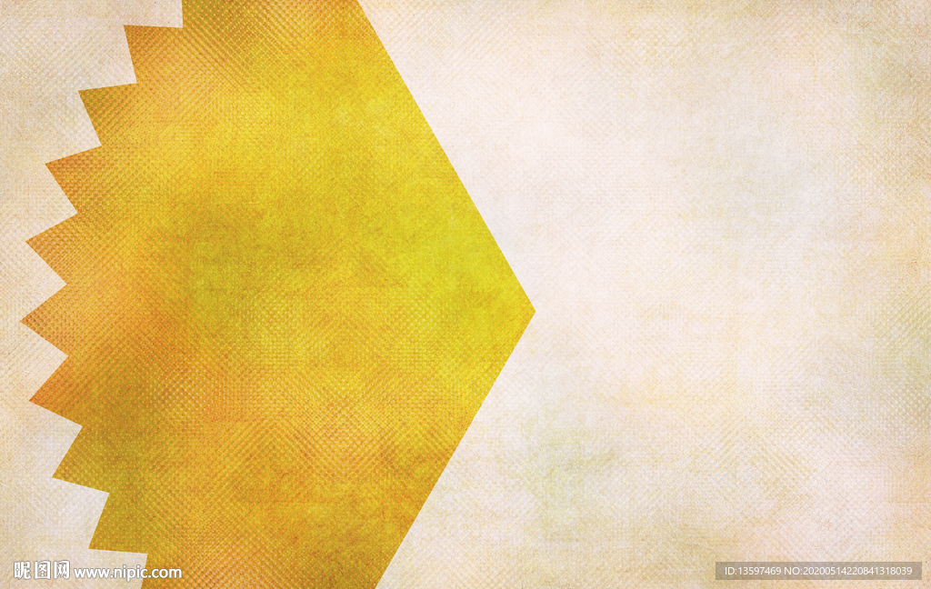 黄色背景