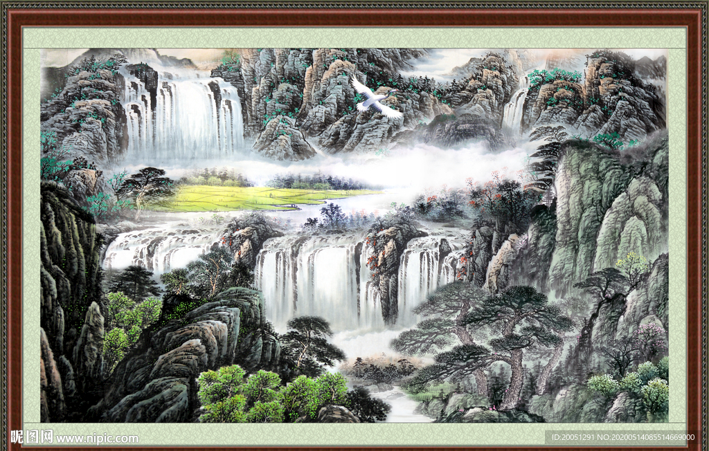 国画山水