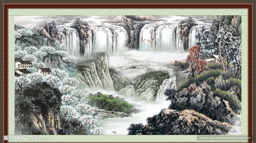 国画山水