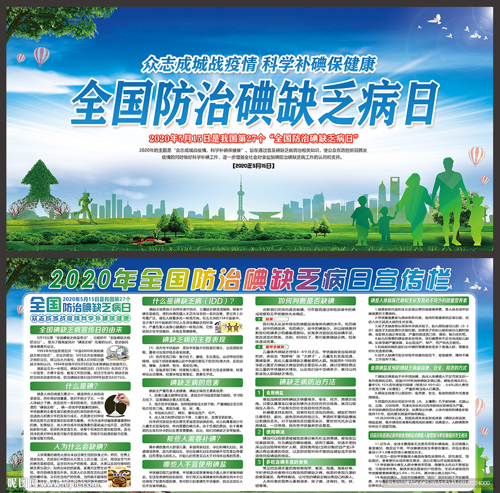 防治碘缺乏病日