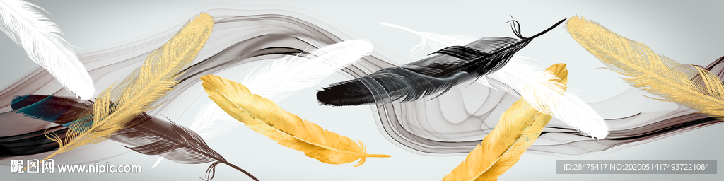 现代轻奢简式画