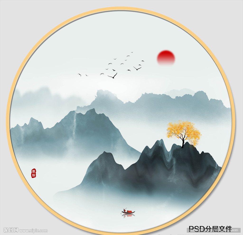 新中式装饰画