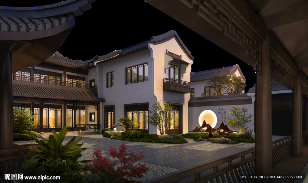 建筑景观PSD