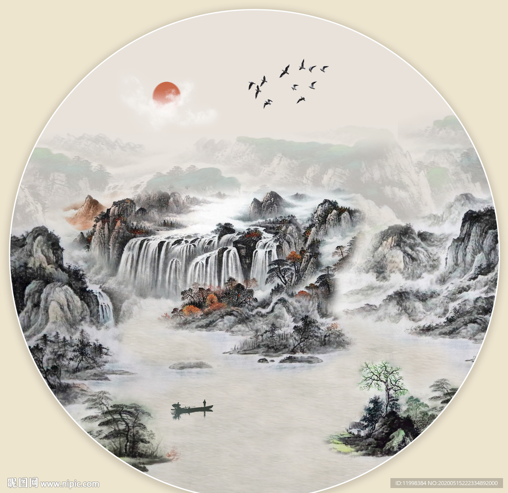 水墨山水
