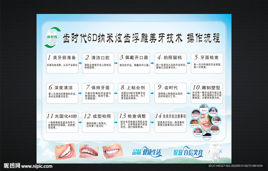 美牙技术流程