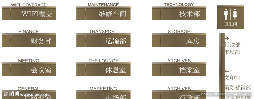 门牌