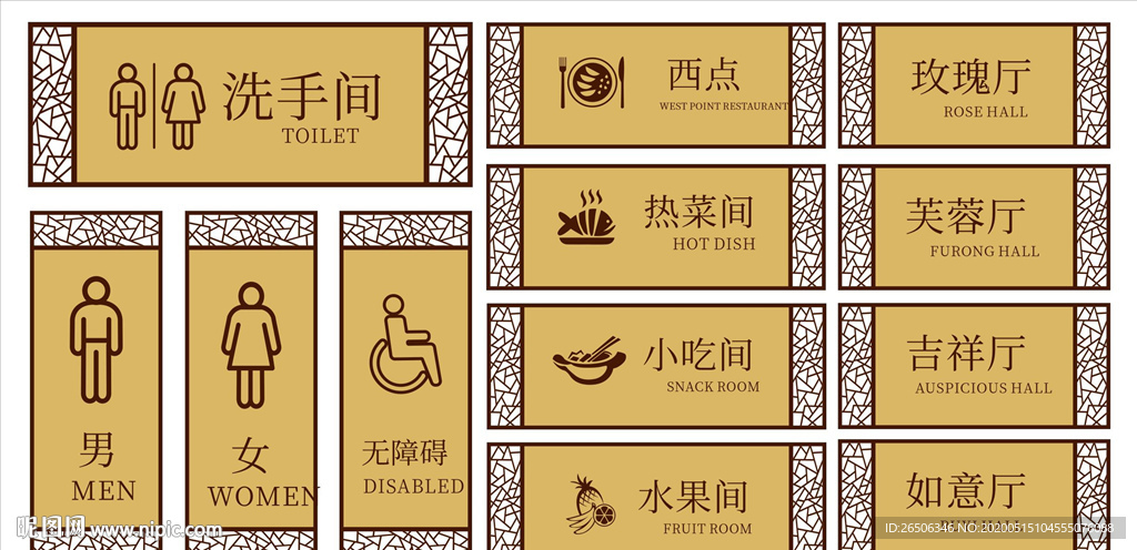 门牌