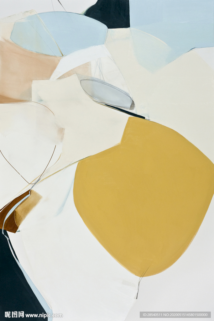 抽象艺术玄关装饰画图片