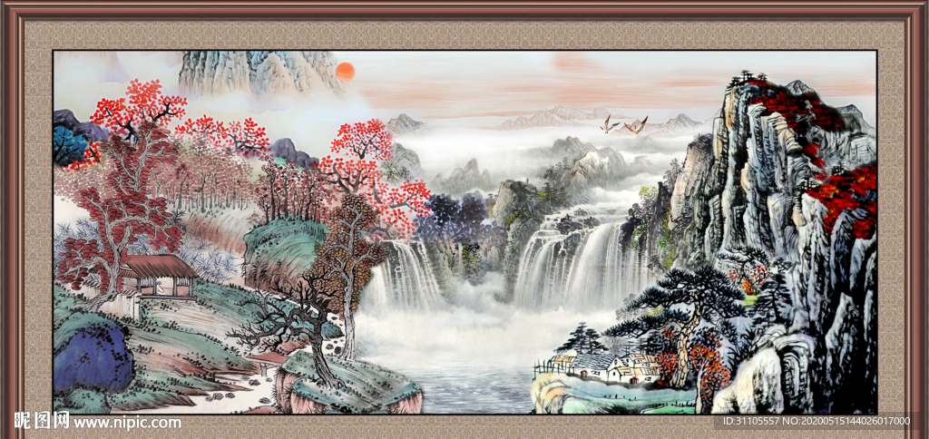 国画山水