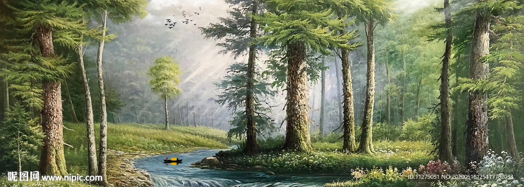 风景油画