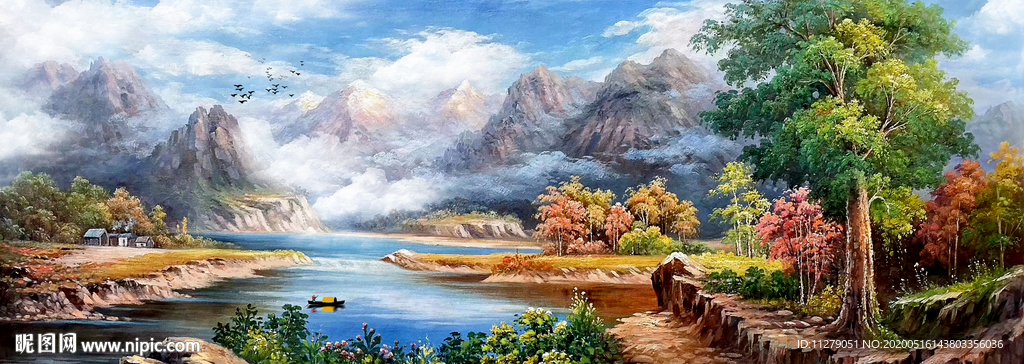 风景油画