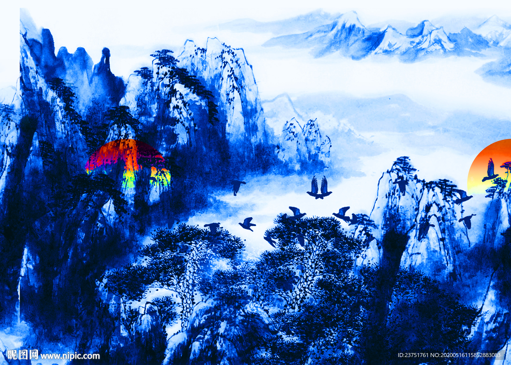 山水