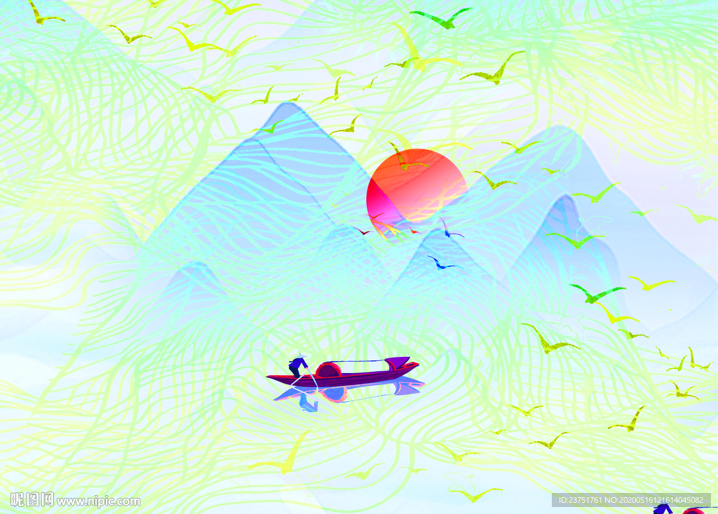 水墨画