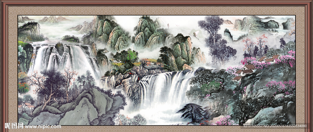 国画山水