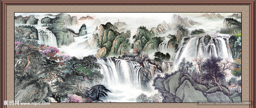 国画山水
