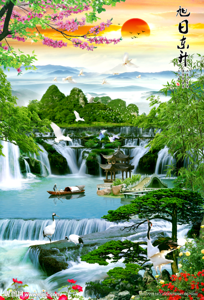 旭日东升