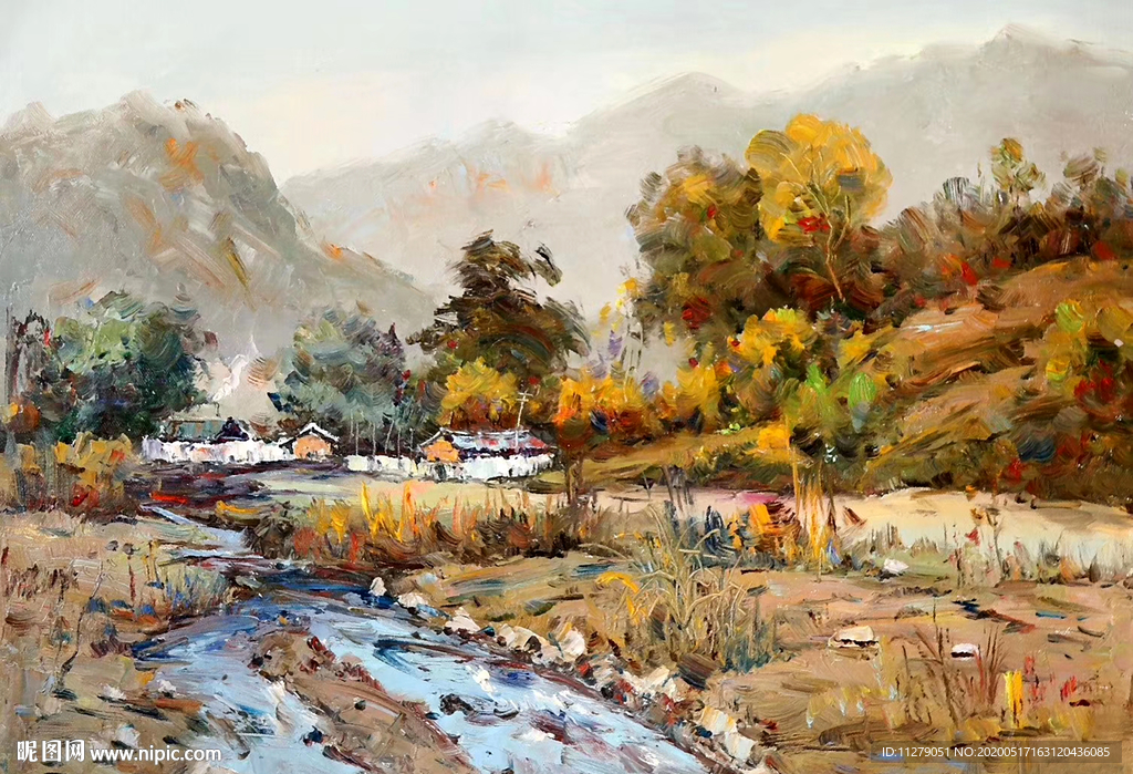 风景油画