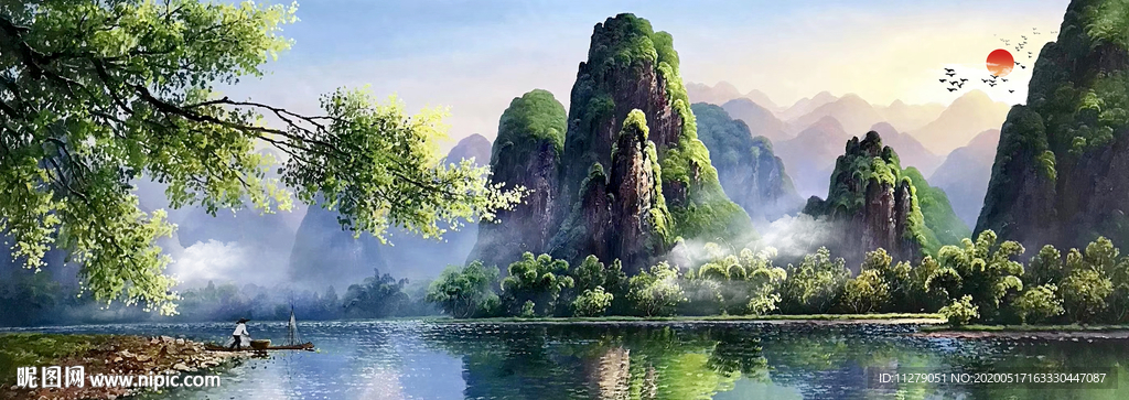风景油画
