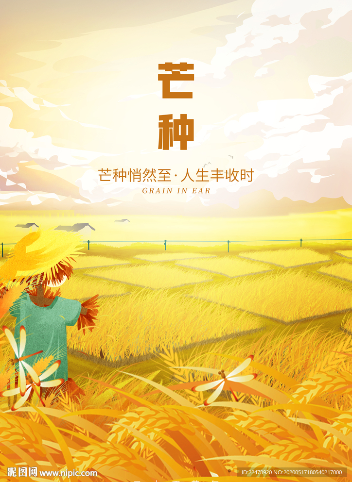 二十四节气芒种