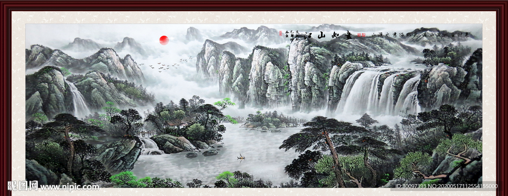 国画山水国画山水国画