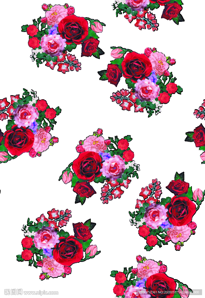 黑底 玫瑰花 美丽 高清 数码