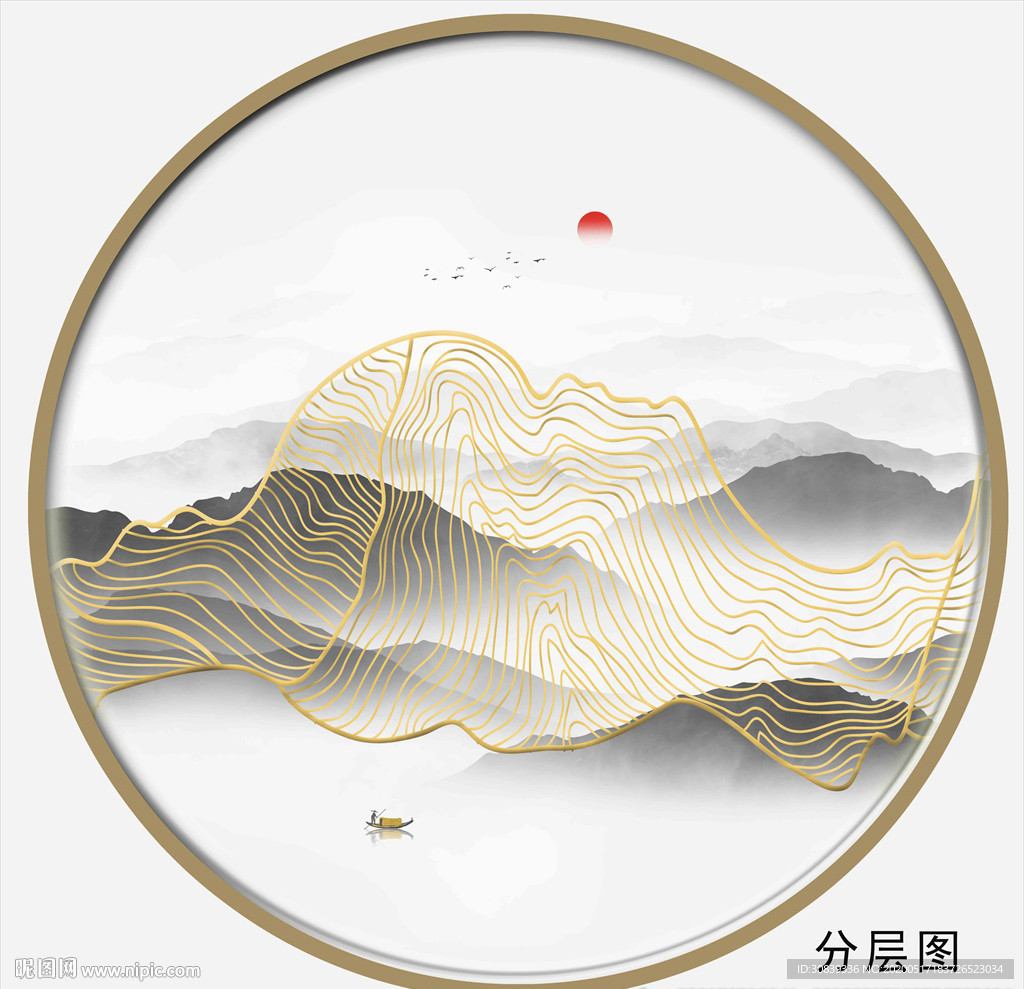 线条山