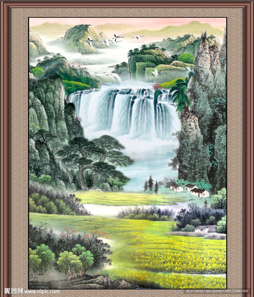山水画