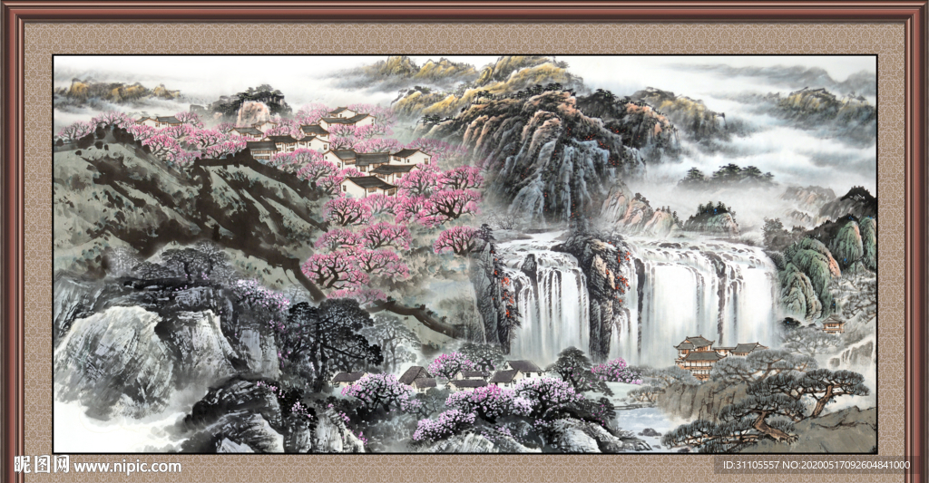 国画山水