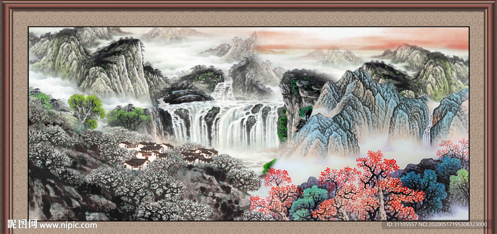 国画山水