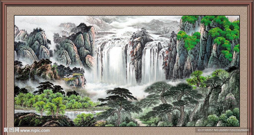 国画山水