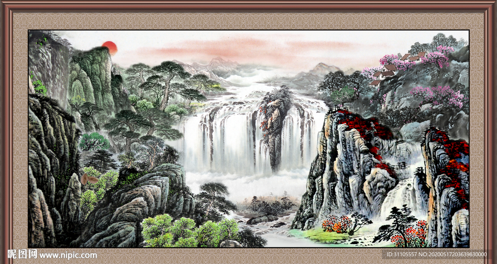 国画山水