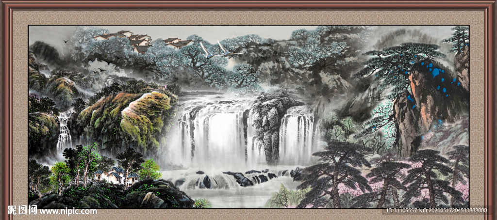 国画山水