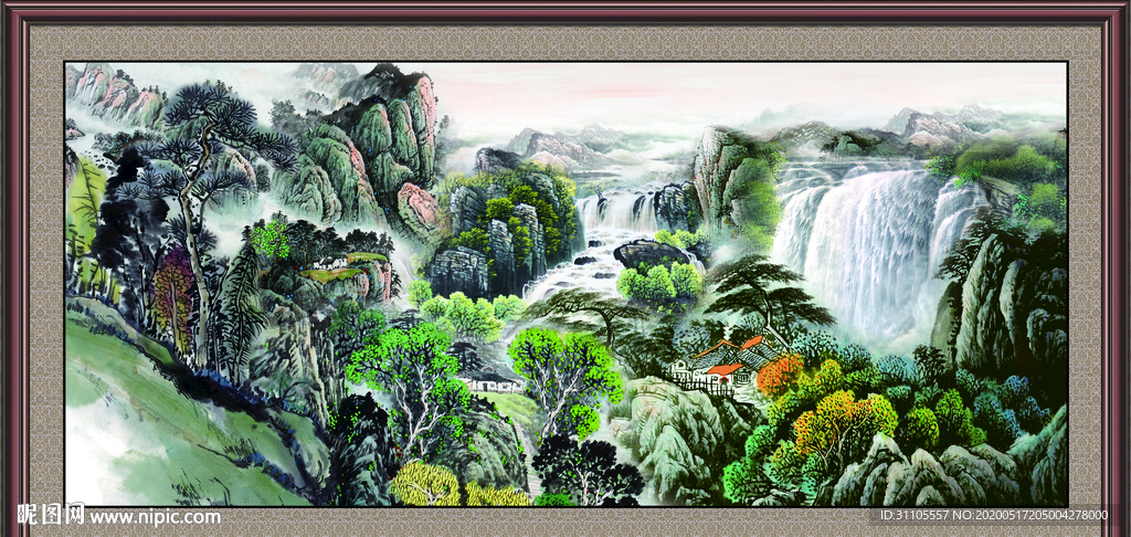 国画山水