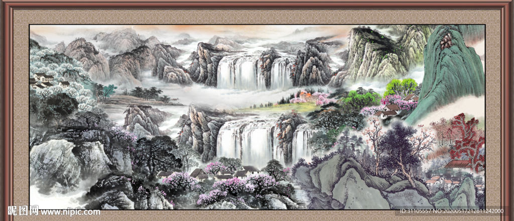 国画山水