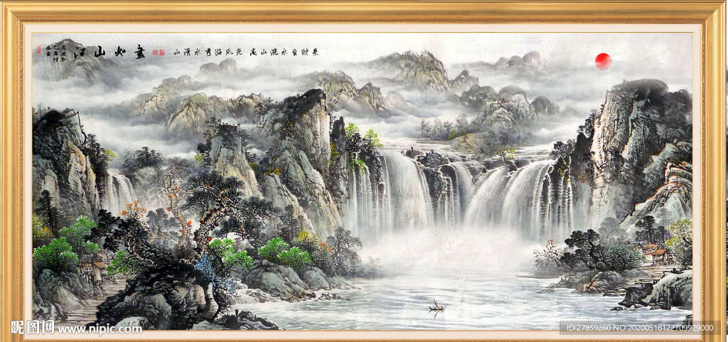 国画山水国画山水国画