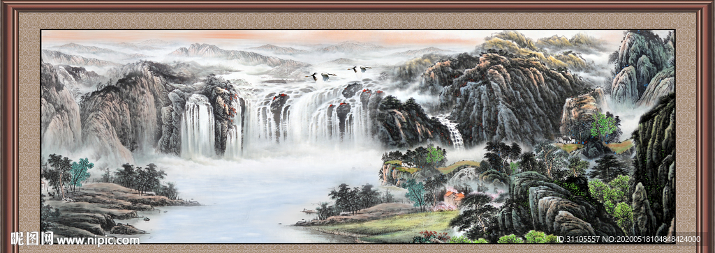国画山水