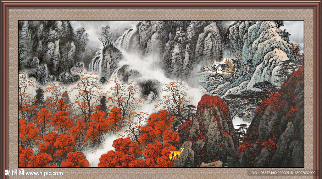 国画山水