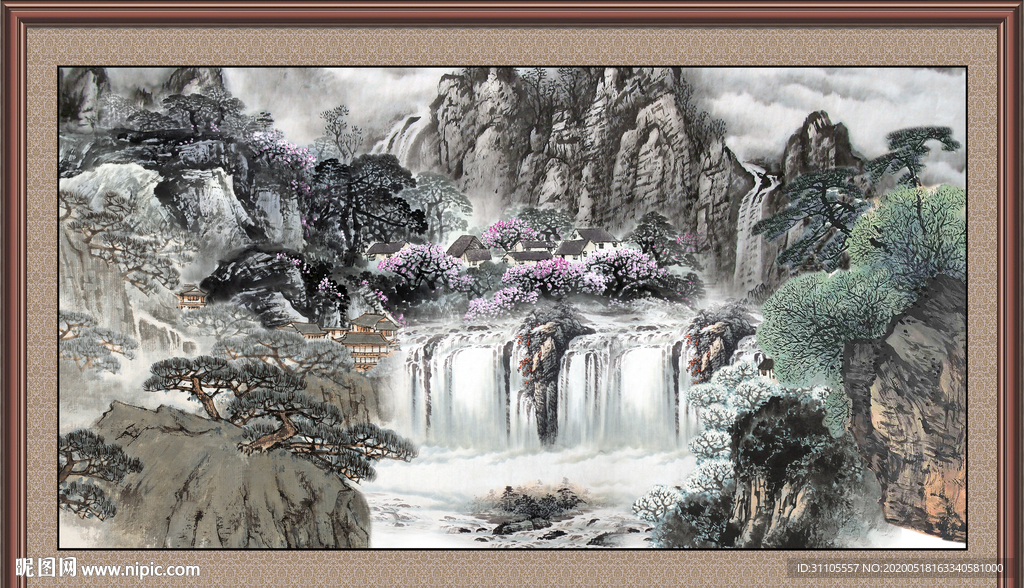 国画山水