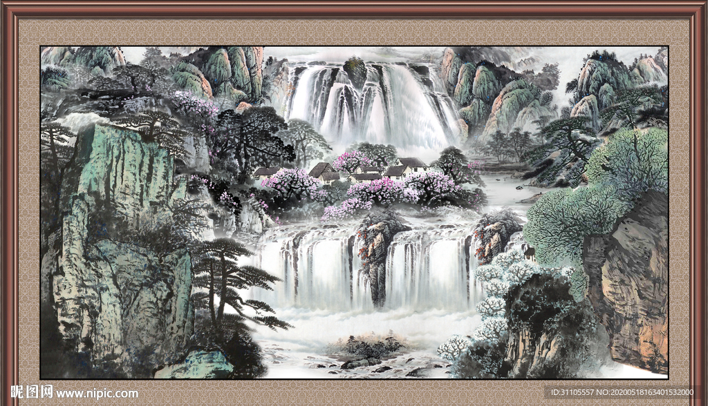 国画山水