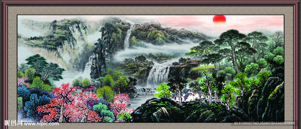 国画山水