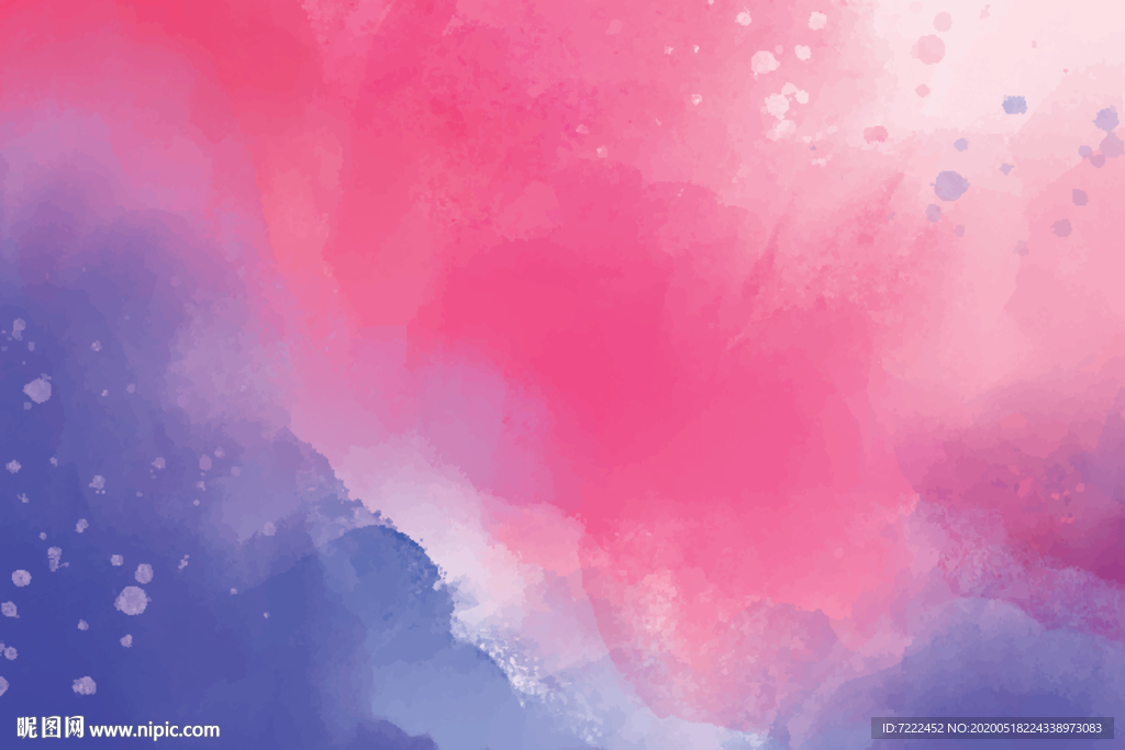 紫色和粉色的水彩背景